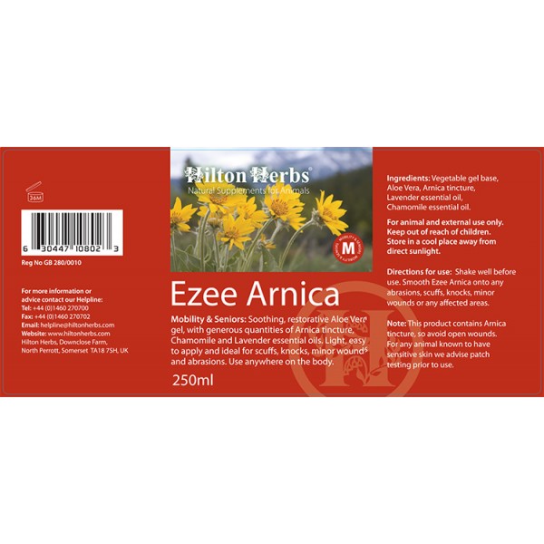 Ezee Arnica - whole label